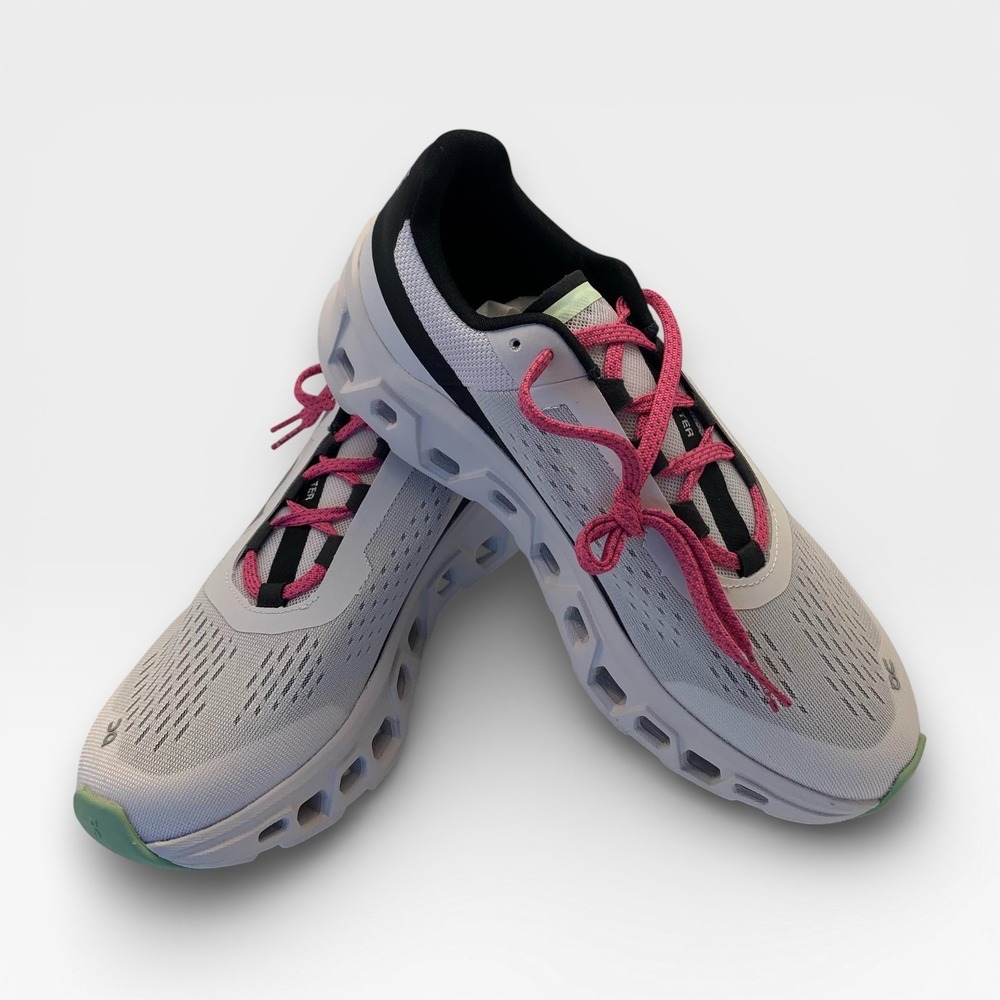 On‎ Cloudmonster Frost Black Men's Running Shoes Size 8 US - Picture 3 of 8